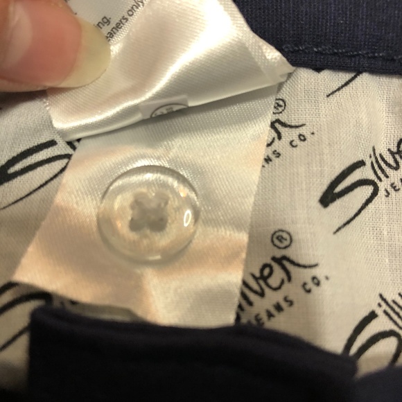 NWT Silver Jeans Amy Mid-Rise Skinny Jegging Sz 7 - Picture 11 of 12